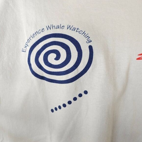Whale Watching T Shirt Mens Size Large Vintage Y2K Humpback Cabo San Lucas Gecko - Picture 3 of 7